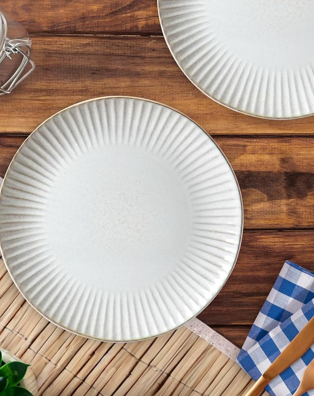 Elegance Dinner Plates ANGIE HOMES