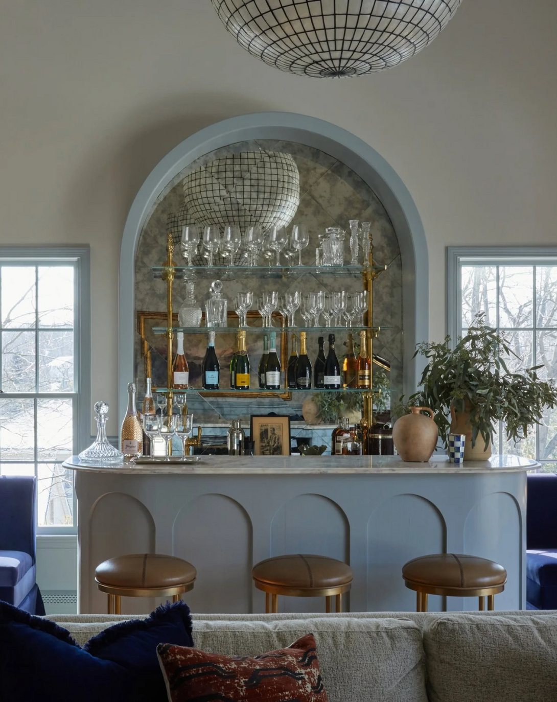 Urban Luxe Bar Counter ANGIE HOMES