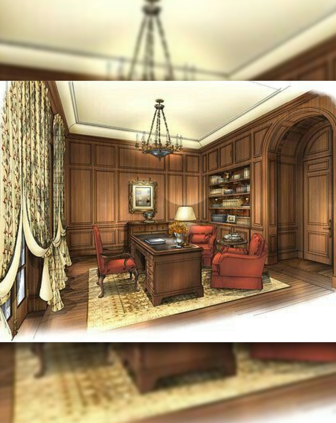 Director Room Office Interior Design By Angie Homes ANGIE HOMES