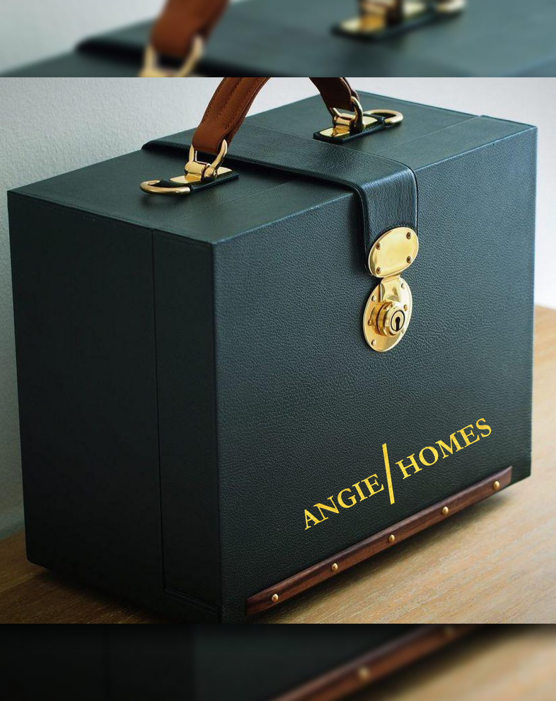 Luxury Leather Gifts box ANGIE HOMES