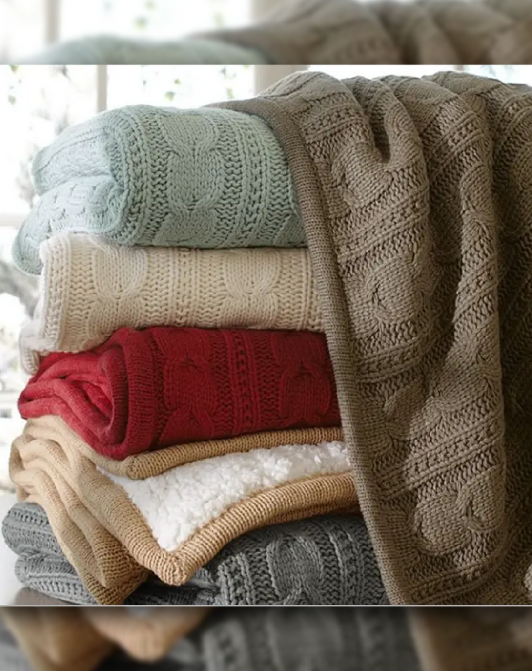 Twilight Touch Faux Throws & Blanket ANGIE HOMES