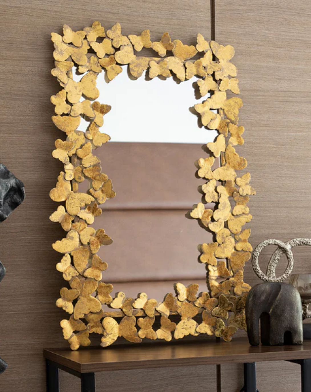 Reflection Gold Leaf Mirrors ANGIE HOMES