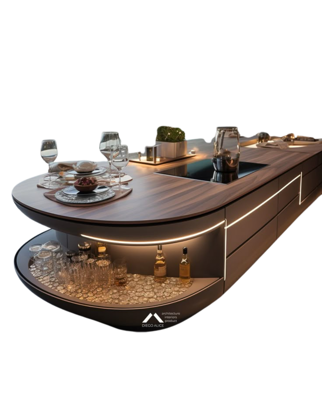 ModernMix Mini Bar Unit ANGIE HOMES