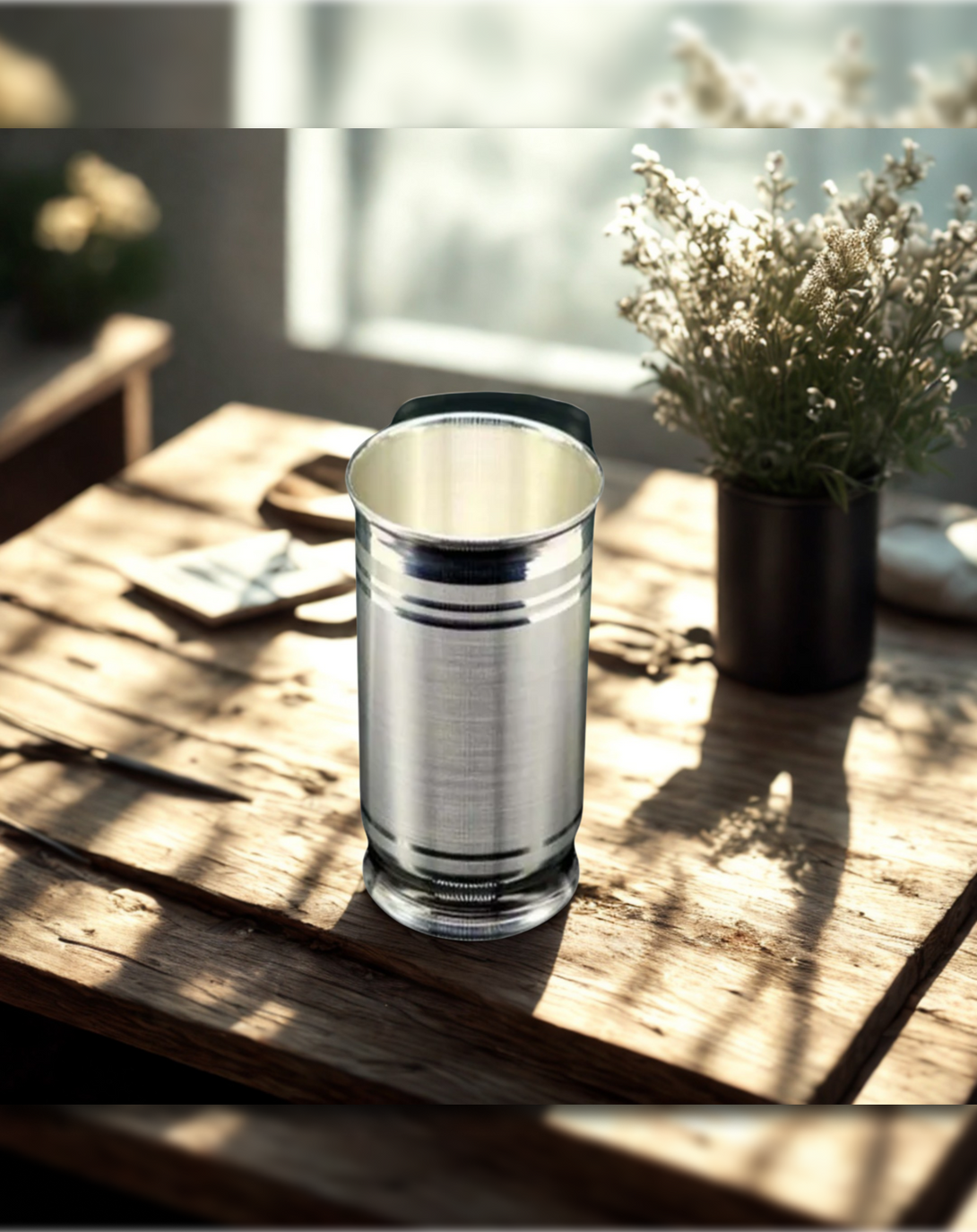 Sunshine Silver Plated Glass ANGIE HOMES