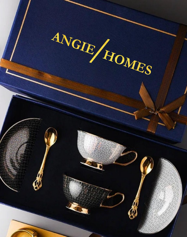 Luxury Tea Cup gift box set for Gifting ANGIE HOMES