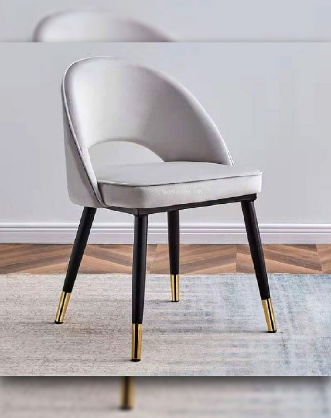 Kaira Grey kitchen dining chairs ANGIE HOMES