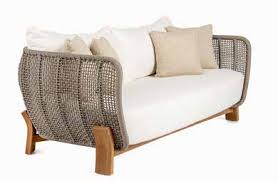 Modern Meadow Mist Luxury Outdoor Sofa ANGIE HOMES