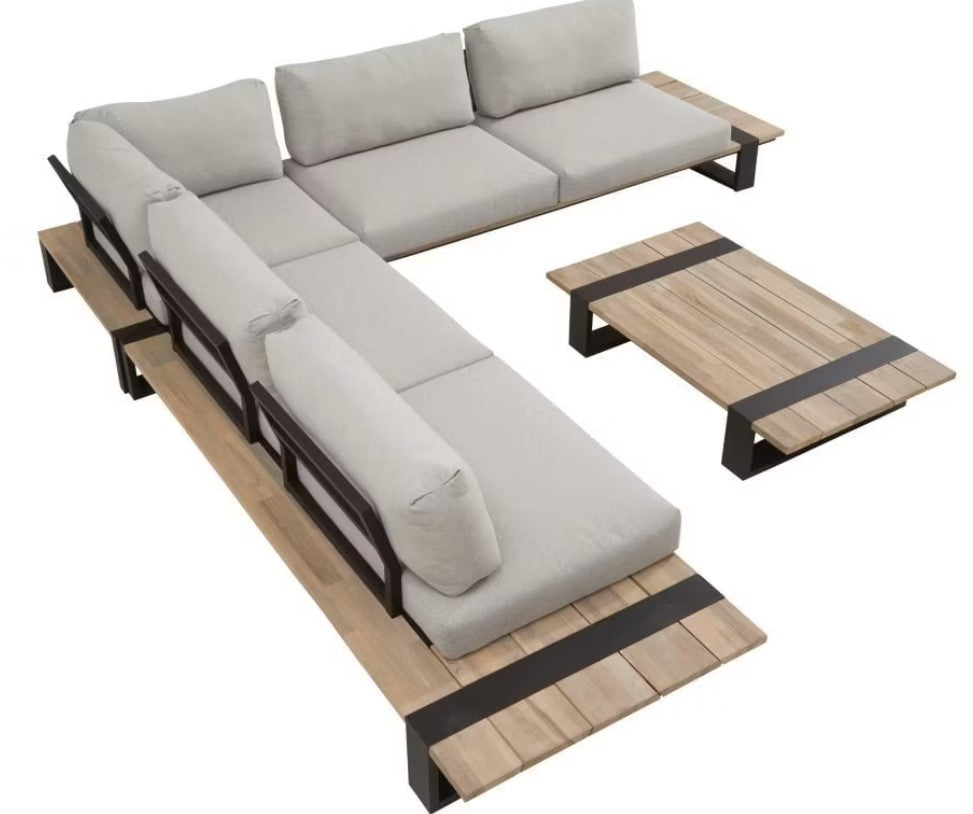 Driftwood Deck Outdoor L Shaped Sofa ANGIE HOMES