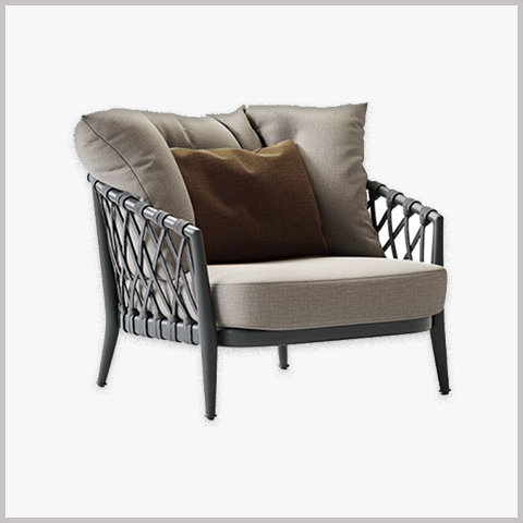 Luxury Comfortable Lounge Sofa Chair ANGIE HOMES