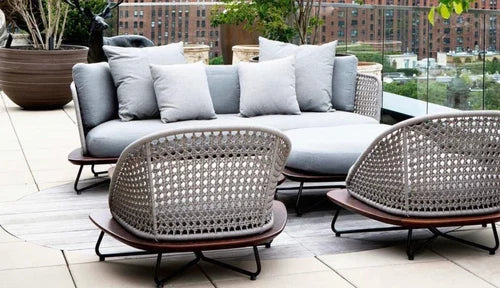 Modern Patio Luxury Outdoor Sofa ANGIE HOMES