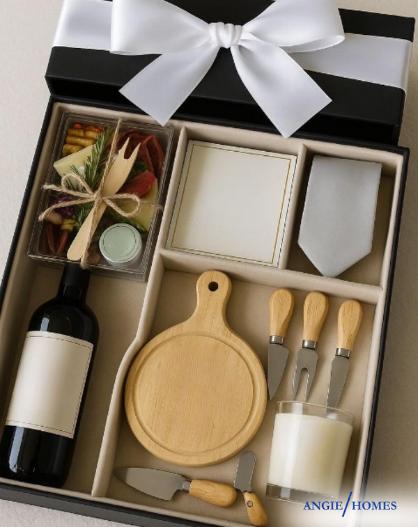 Wine & Liquor Gift Hamper for him ANGIE HOMES