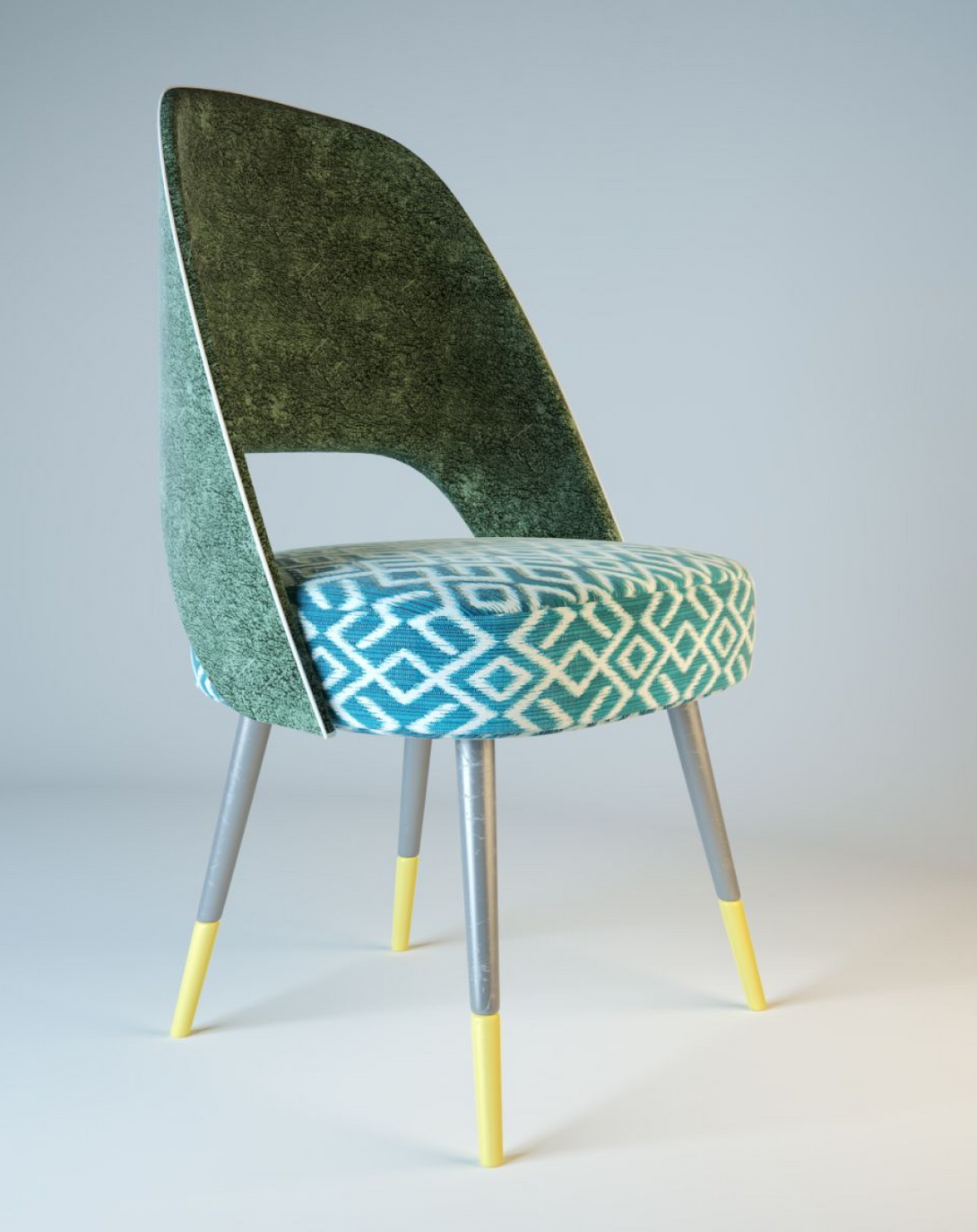 Chia Grey funky dining chairs ANGIE HOMES