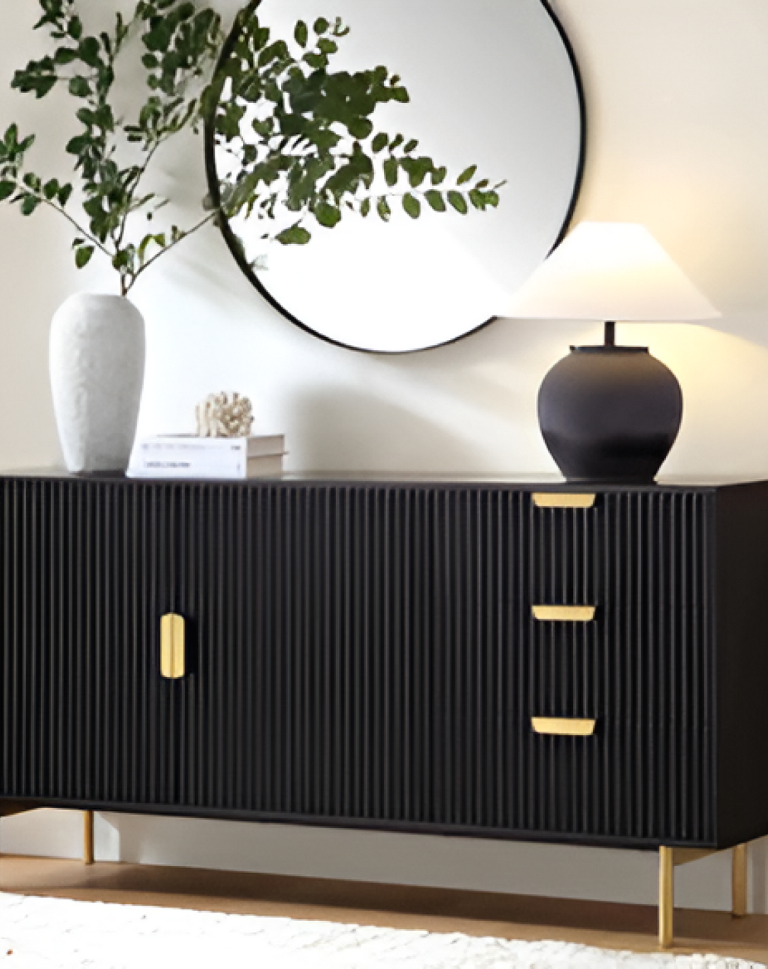 Afgan Fashion Side Board Table | Wood end tables for living room ANGIE HOMES