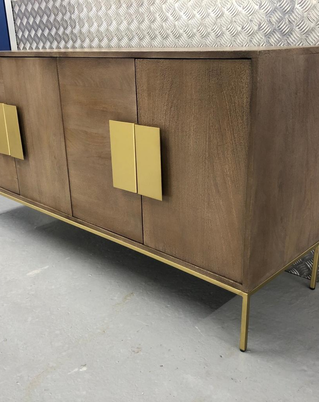 Alinta Beige Classic Side Board ANGIE HOMES