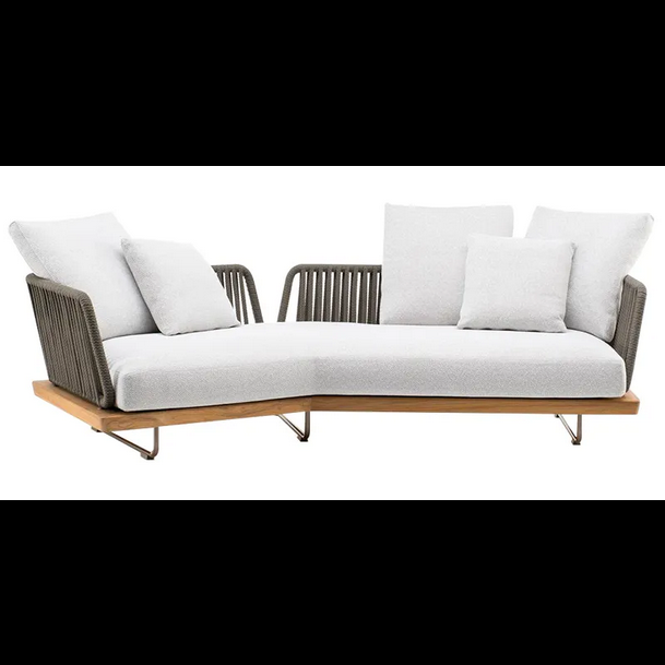 Modern Nature's Edge Luxury Outdoor Sofa ANGIE HOMES
