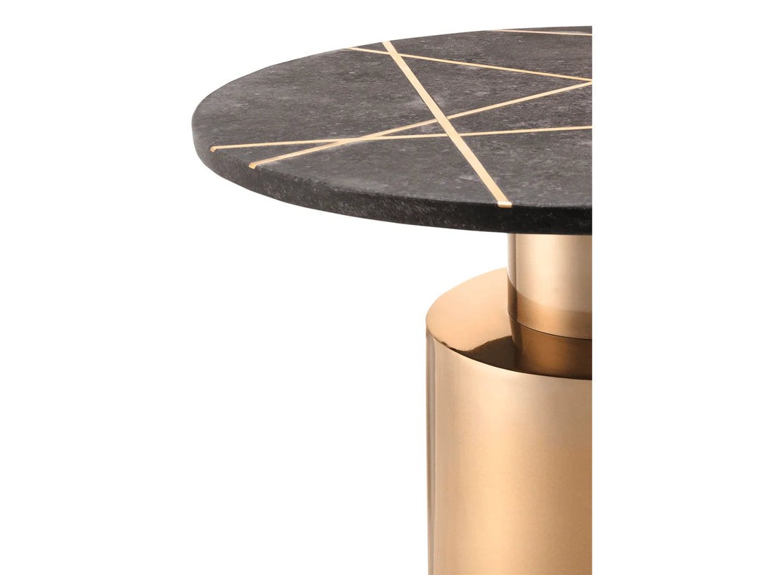Luxury Metal Outdoor Side Table - Angie India Furniture ANGIE HOMES