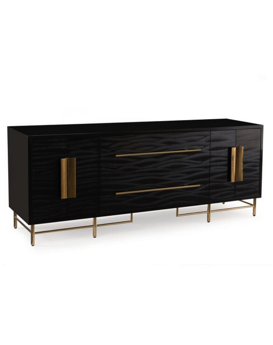 Eden Black Side Board ANGIE HOMES