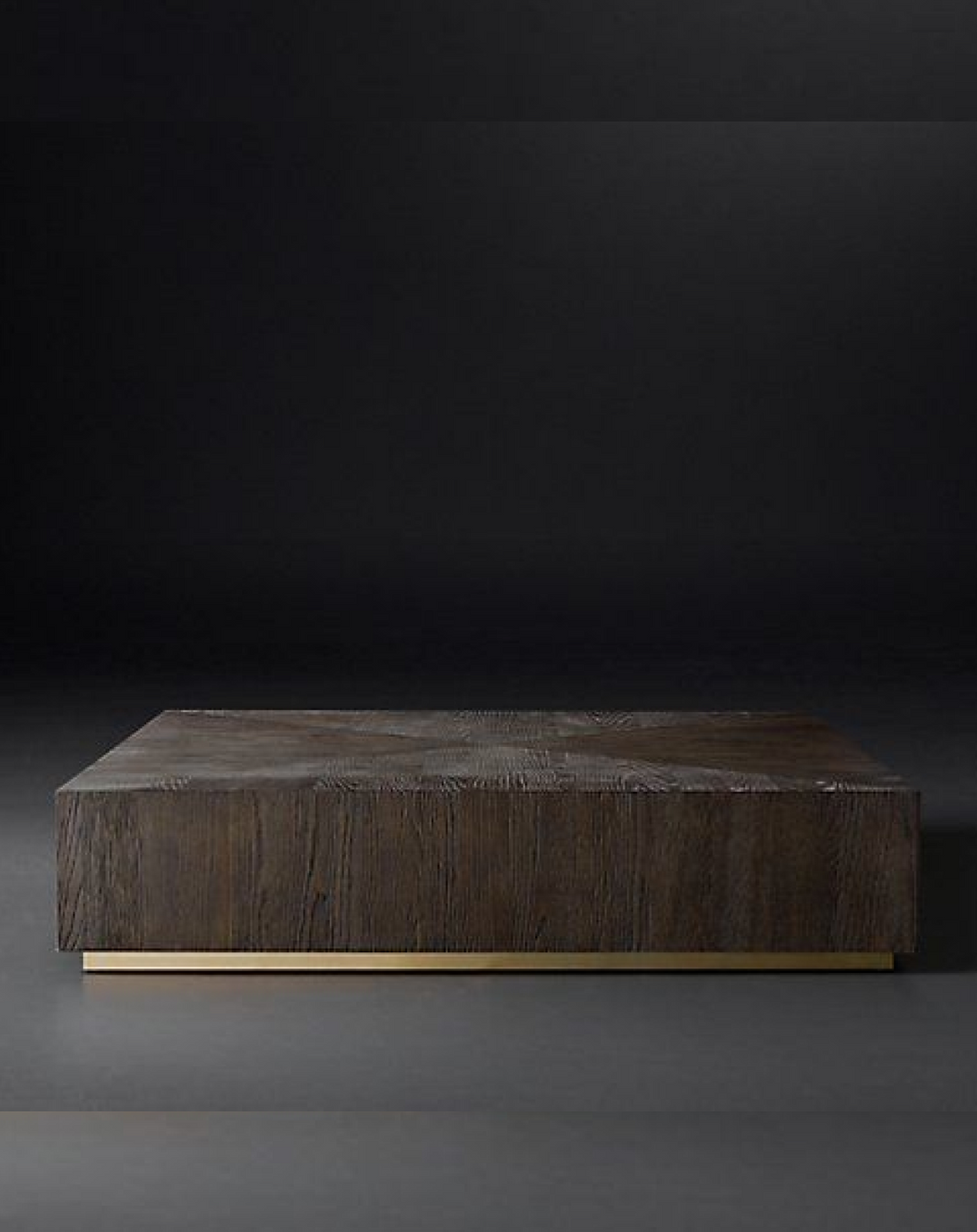 Rex Brown Wooden Coffee Table ANGIE HOMES