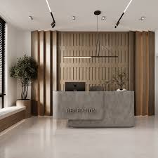 Lada Grey Luxury Reception Unit Design ANGIE HOMES