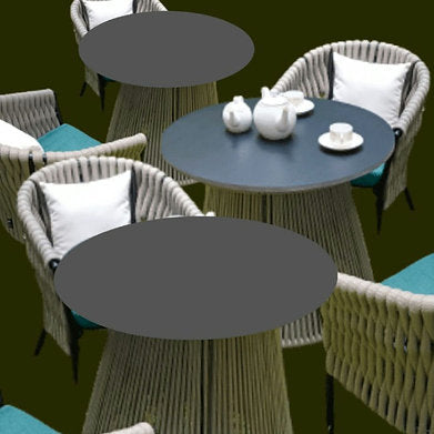 Oasis Round Outdoor Side Table ANGIE HOMES