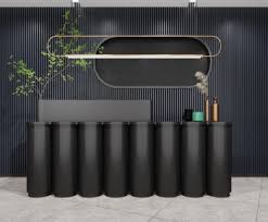 Modern Bistro Luxury Reception Desk ANGIE HOMES