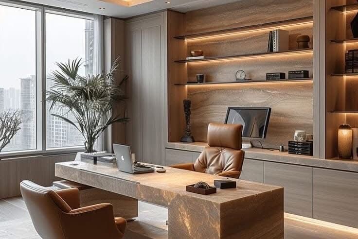 Minimalist Office Table ANGIE HOMES