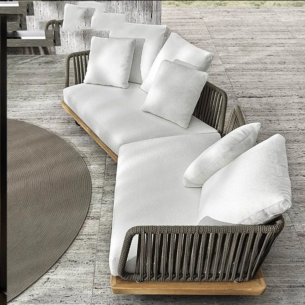 Modern Nature's Edge Luxury Outdoor Sofa ANGIE HOMES