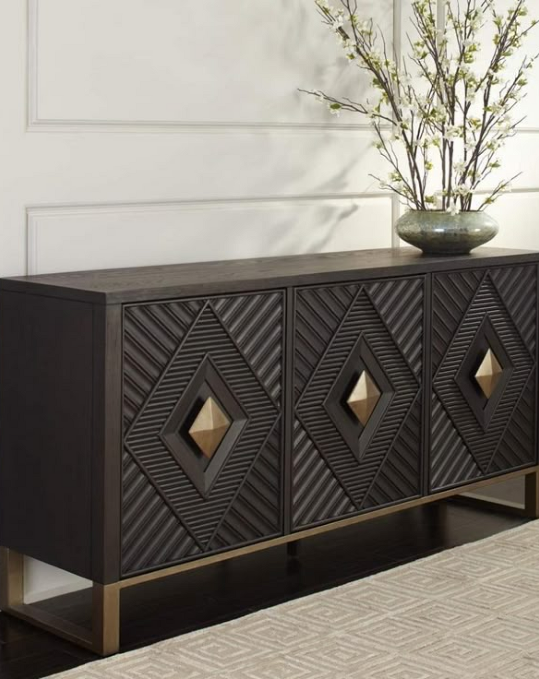 GUNUNG MODERN CLASSIC BLACK SIDEBOARDS ANGIE HOMES