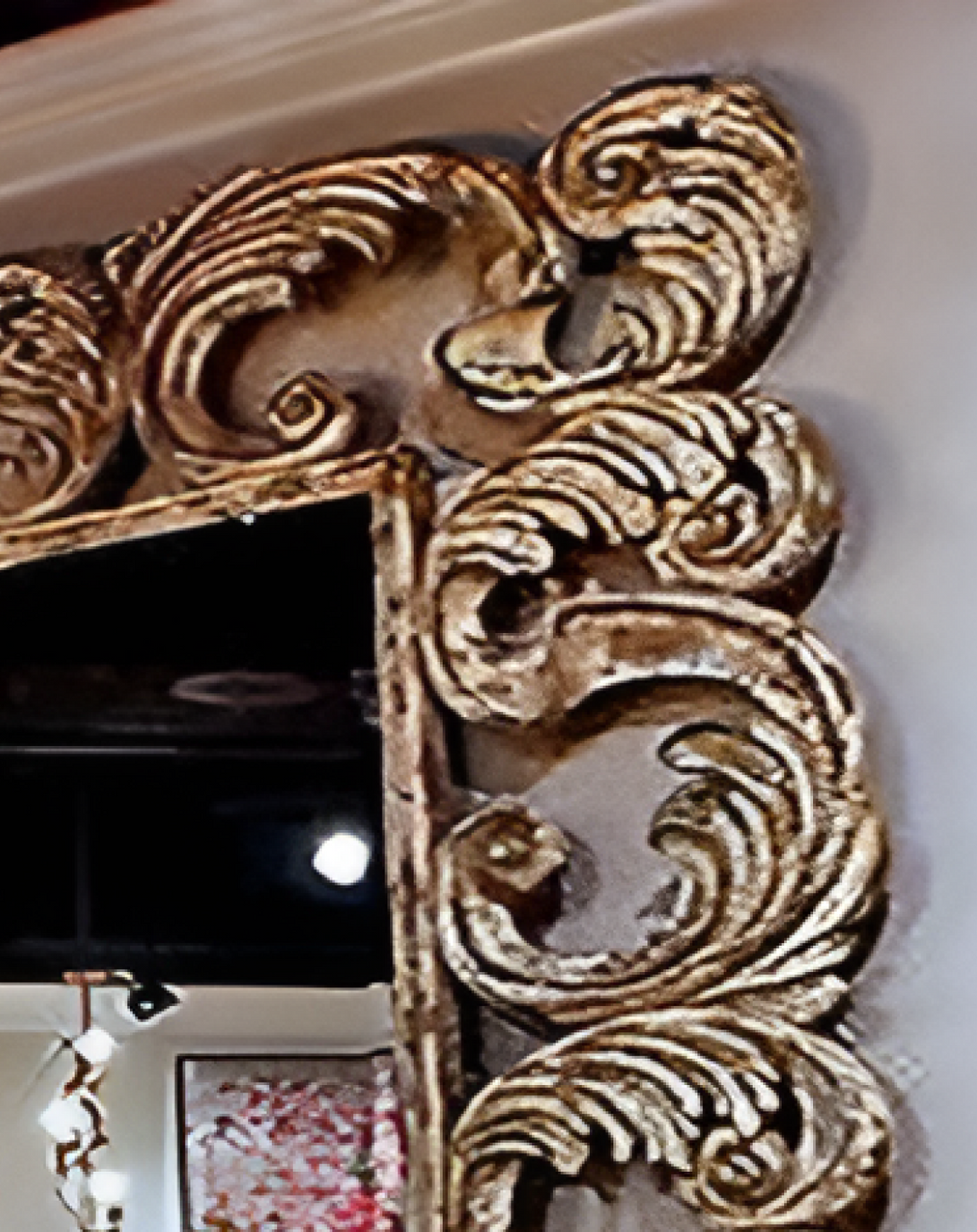 Parody Classic Gold Leaf Mirror - Angie's India Mirrors ANGIE HOMES