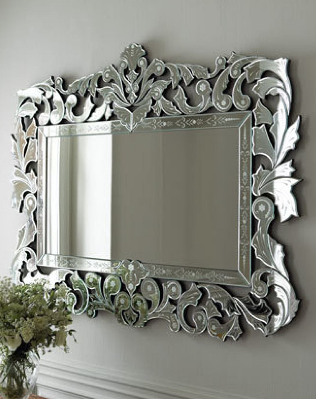Cheval Classic Gold Leaf Mirror - Angie's India Mirrors ANGIE HOMES