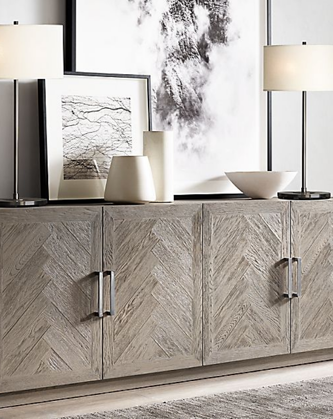 Patch Grey Side Board ANGIE HOMES