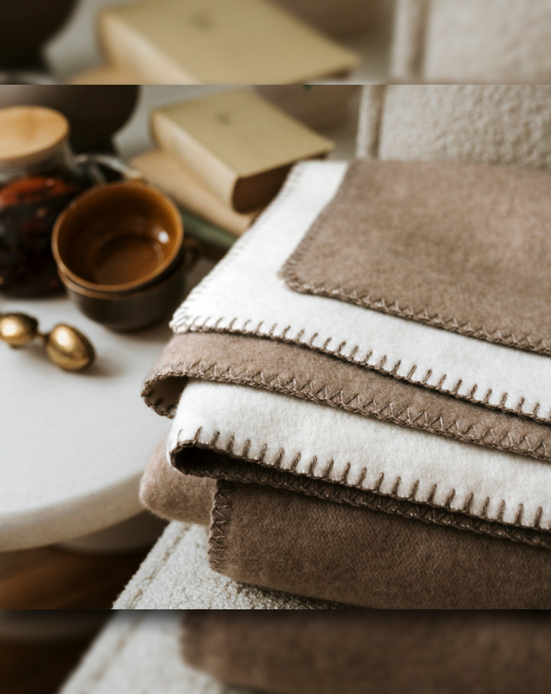 Serene Shore Throws & Blanket ANGIE HOMES