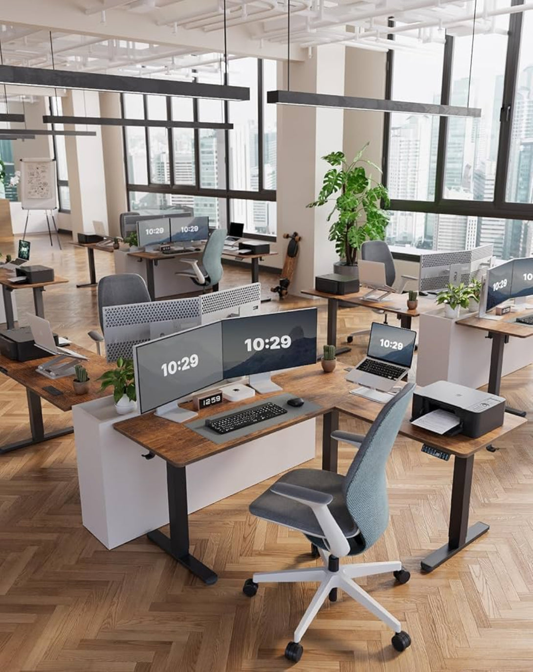 Zen Space Hub Workstations ANGIE HOMES