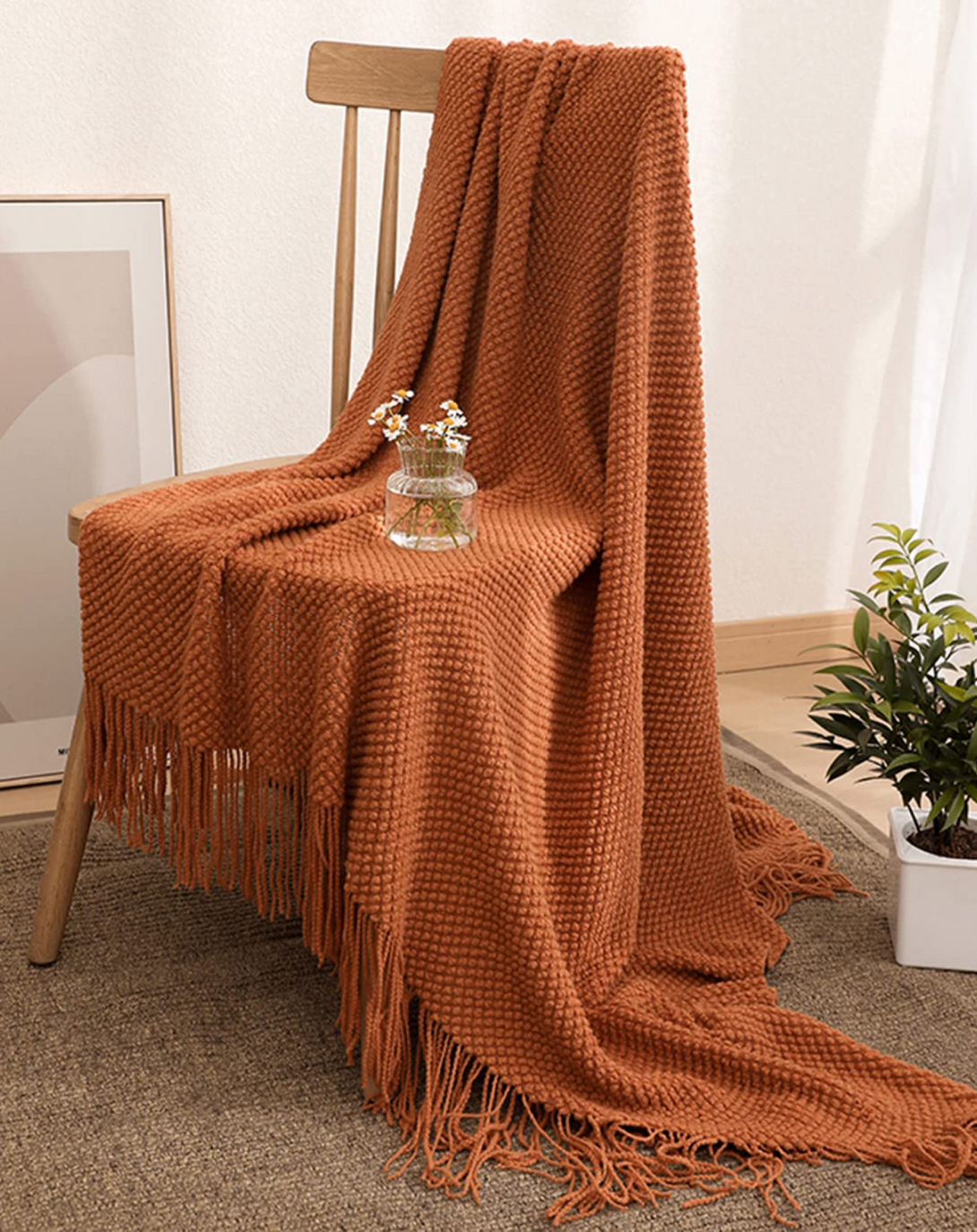 Cozy Cloud Knit Throws & Blankets ANGIE HOMES
