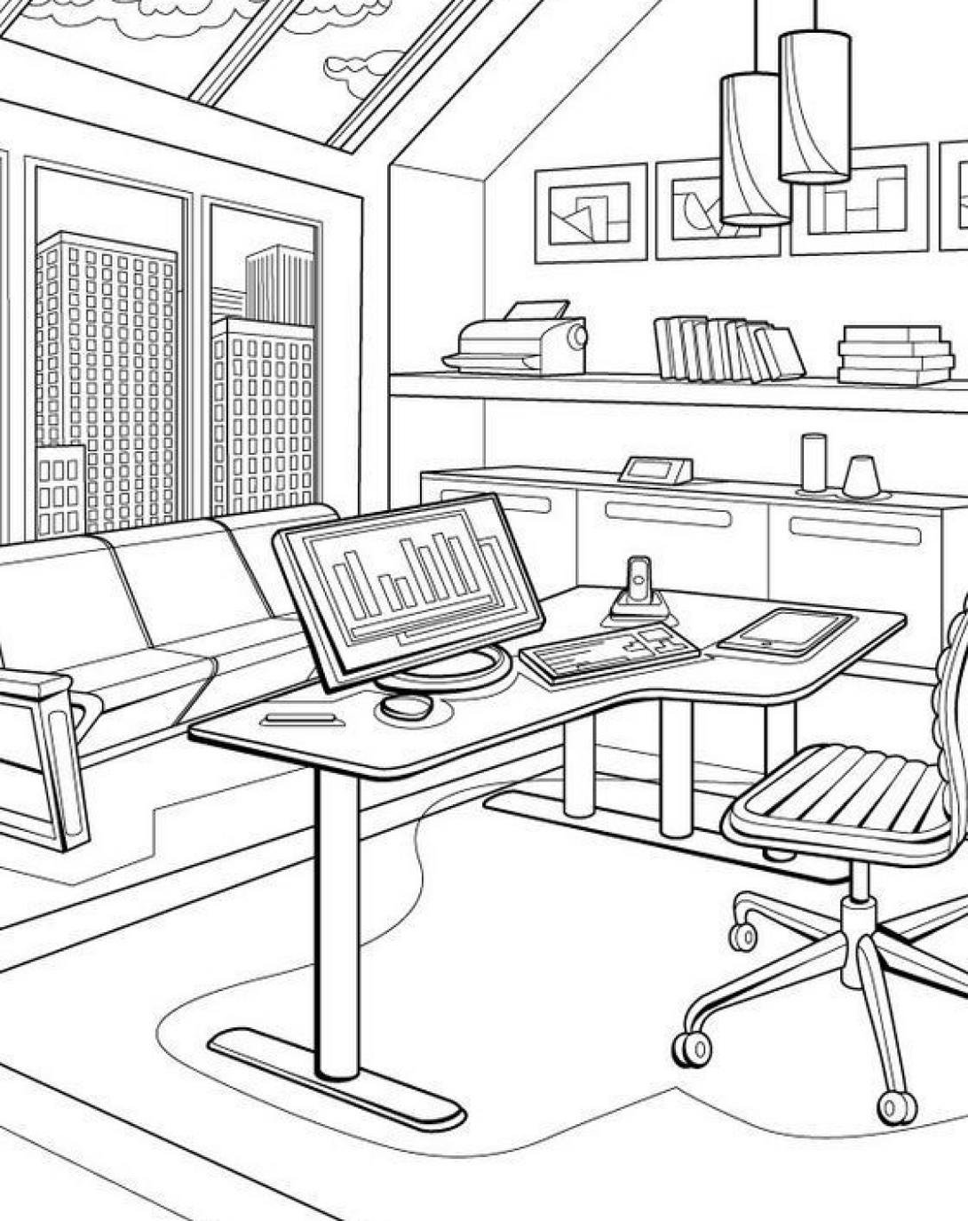 Creative Office MD Room Cabin Interior Solution ANGIE HOMES