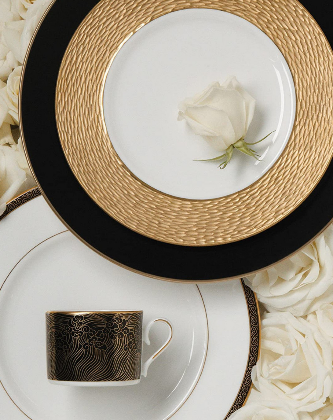 Classic Bone China Dinner Set ANGIE HOMES