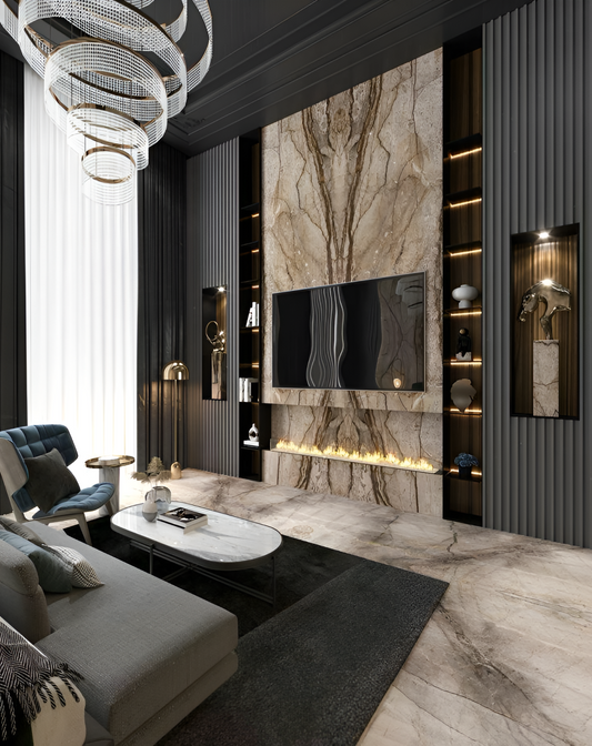 Arden Luxe TV &amp; Media Unit ANGIE HOMES