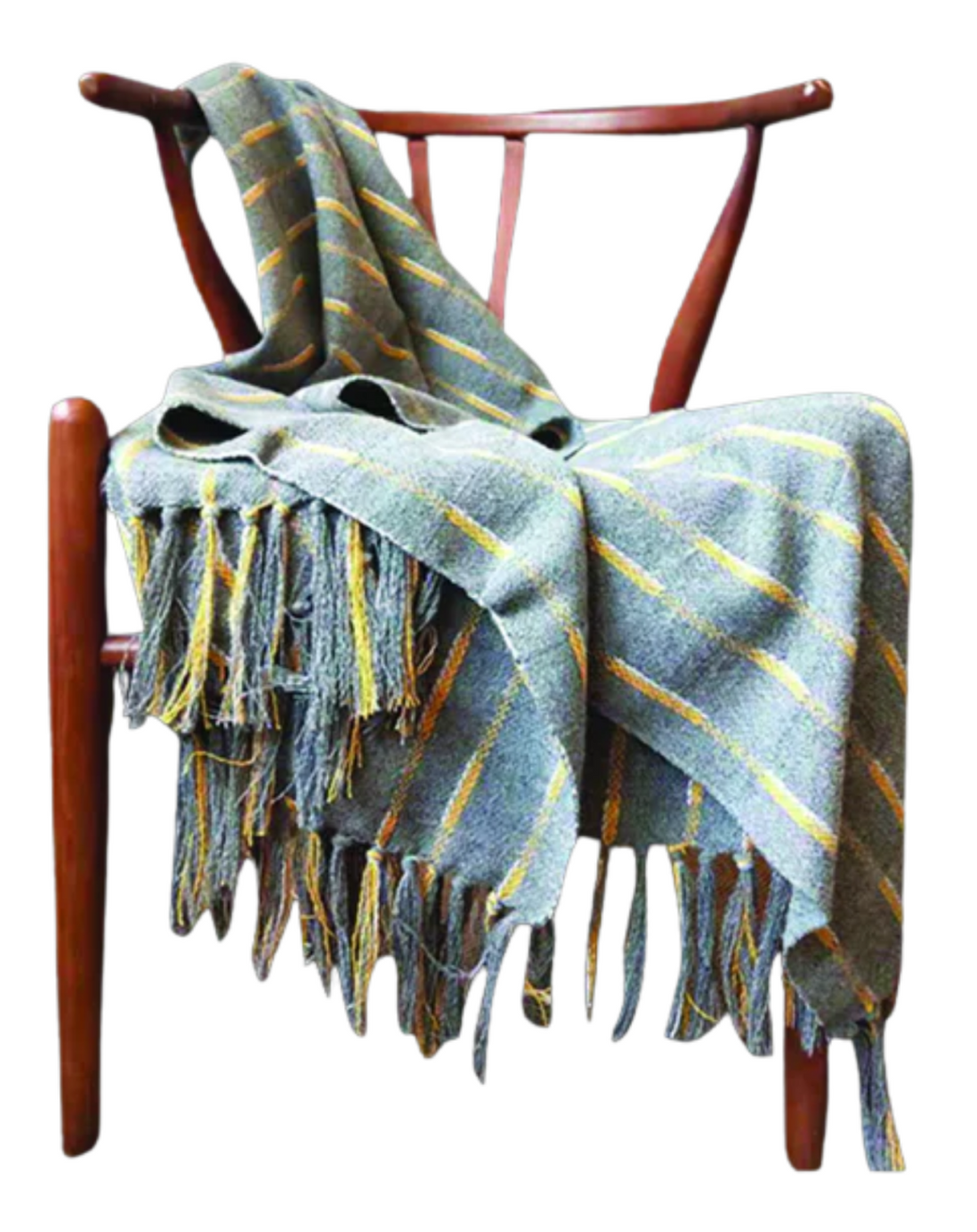 Bloom Blue Luxury Throw & Blanket ANGIE HOMES