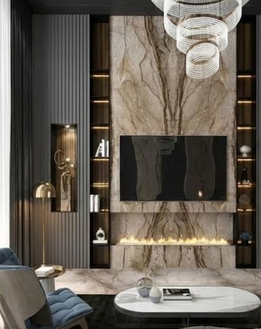 Arden Luxe TV & Media Unit ANGIE HOMES