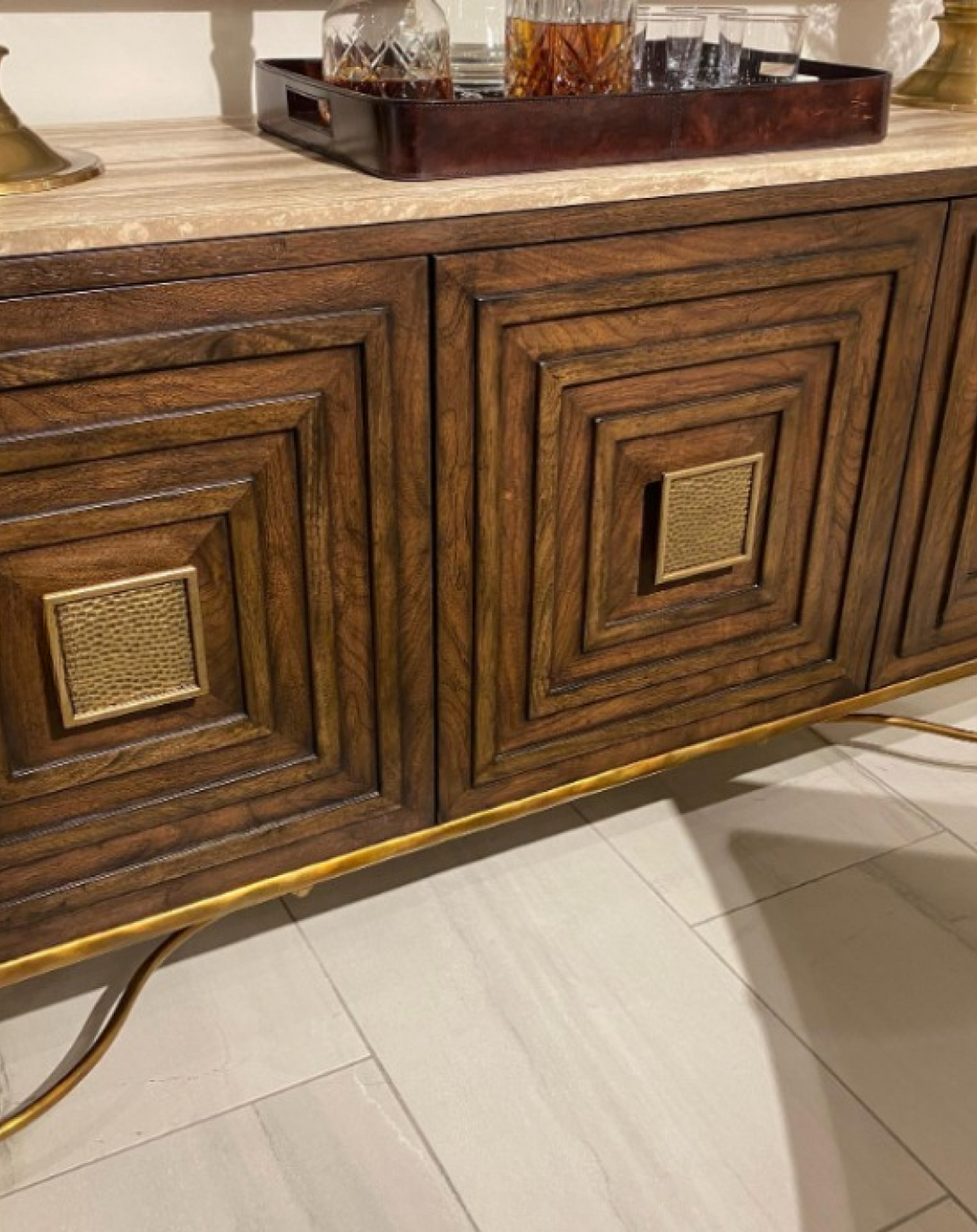 Modern Utility Luxury Side Board Table ANGIE HOMES