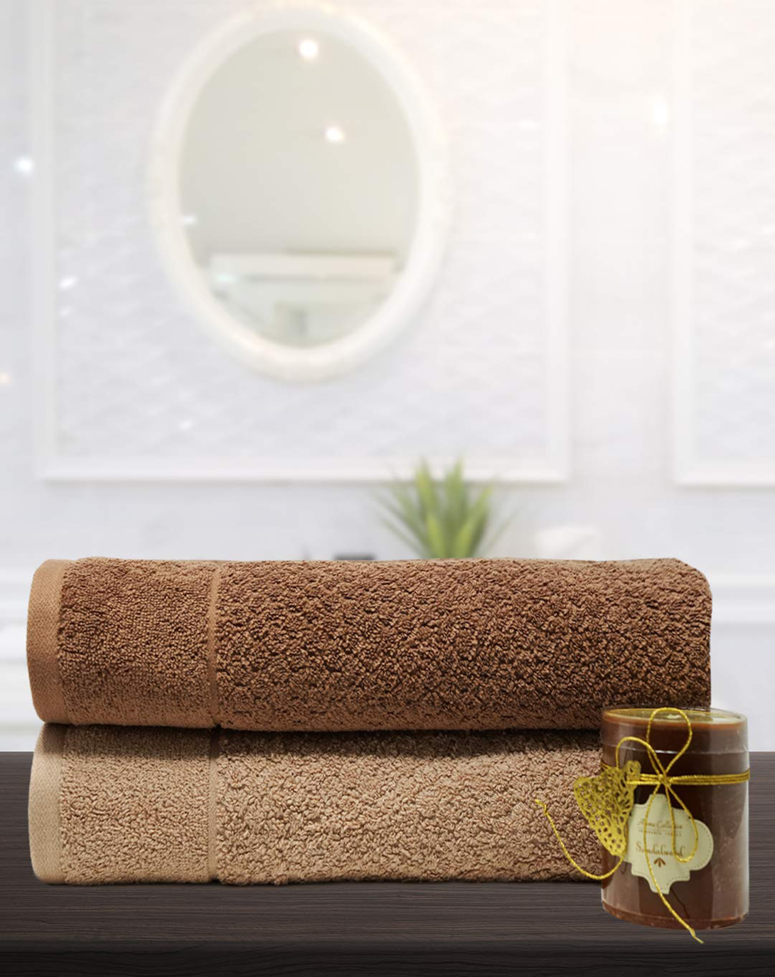 AMAZON BATH TOWELS-2 PCS