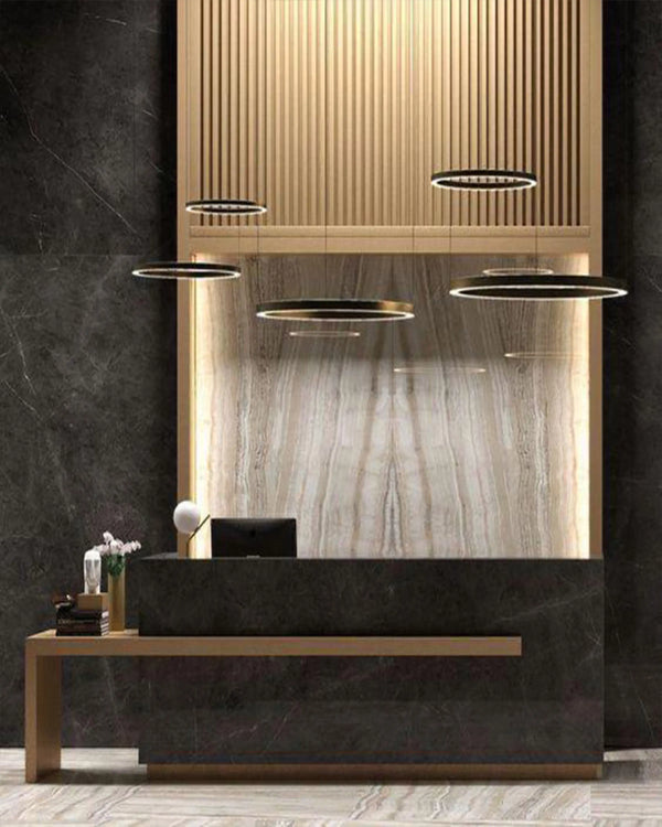 Arora Slate Reception Desk for Office