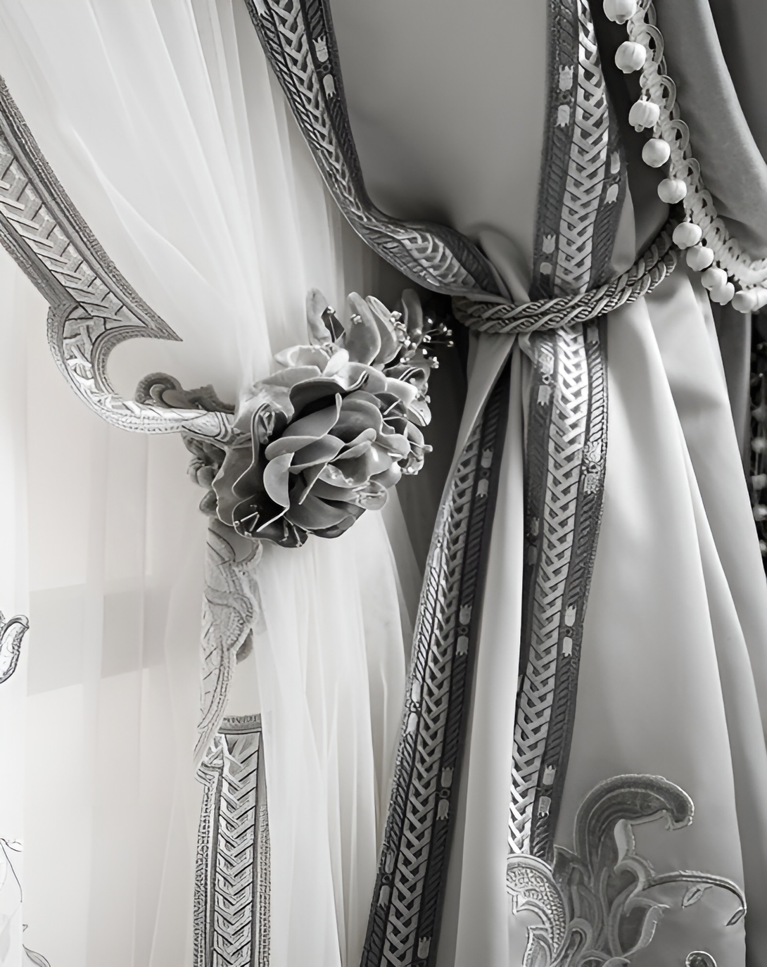 ASIATIC LUXURY SUEDE CURTAINS ANGIE HOMES