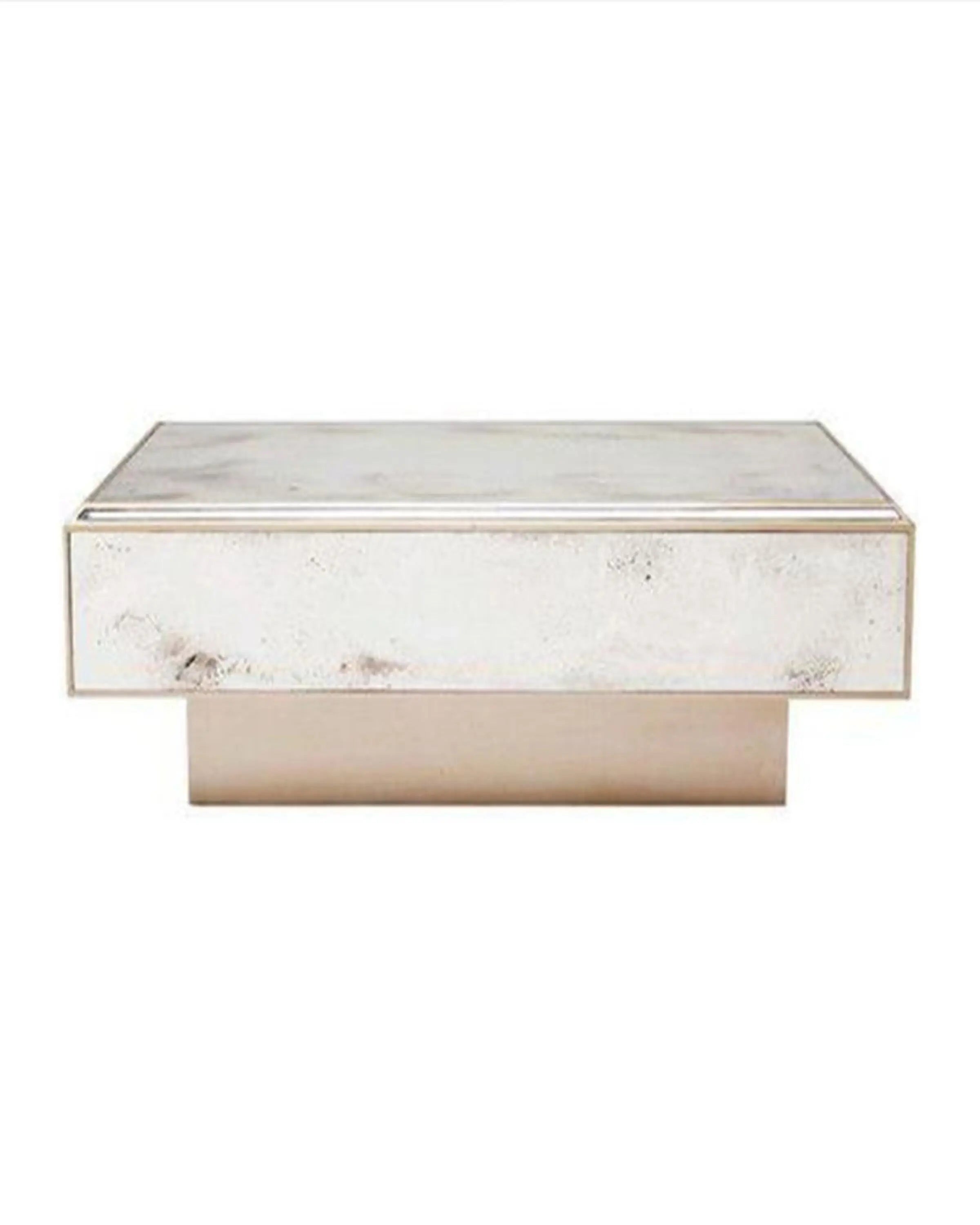 Ace White Marble Coffee Table ANGIE HOMES