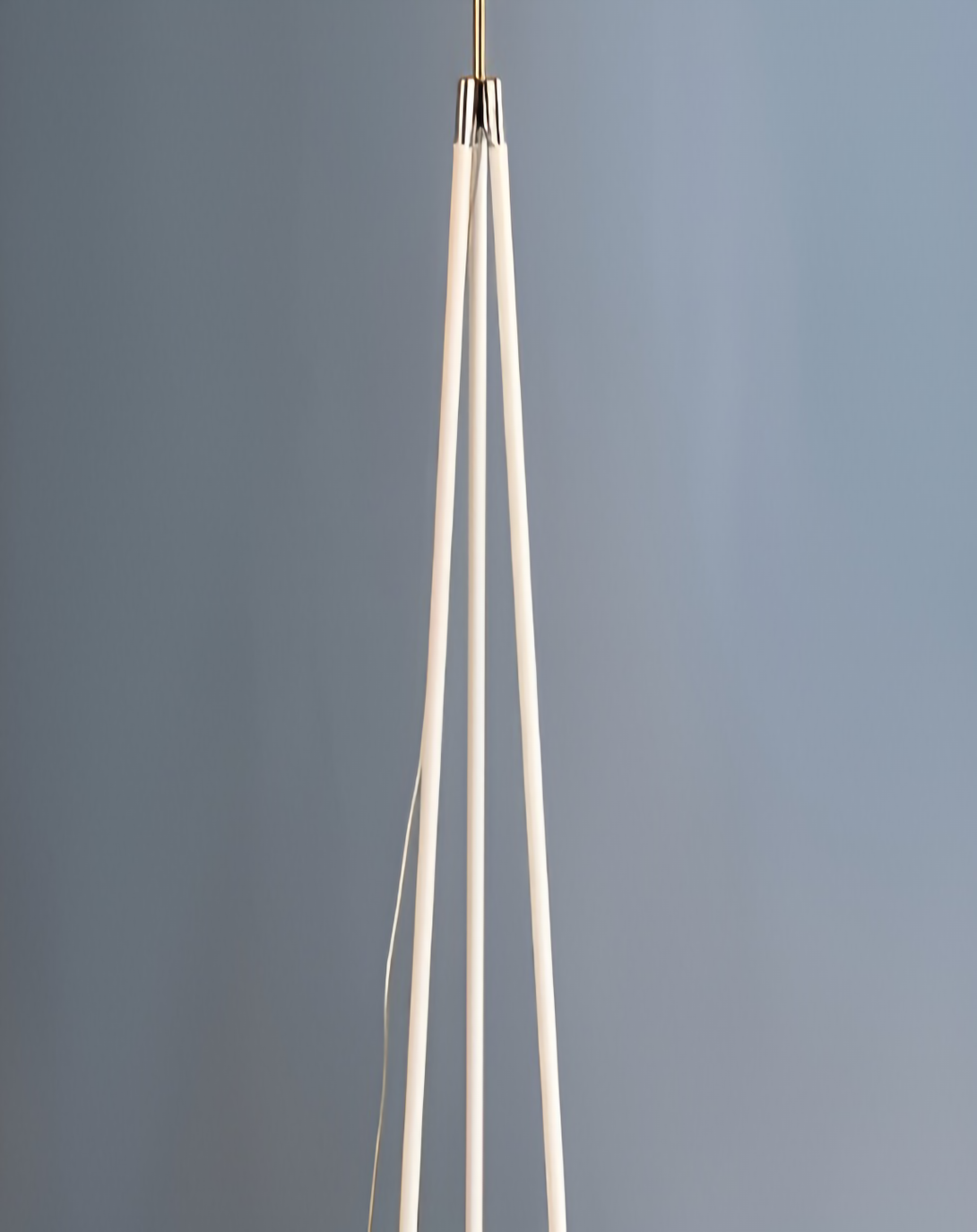 Aerin Orange Lampshade And Modern Standing Lamp