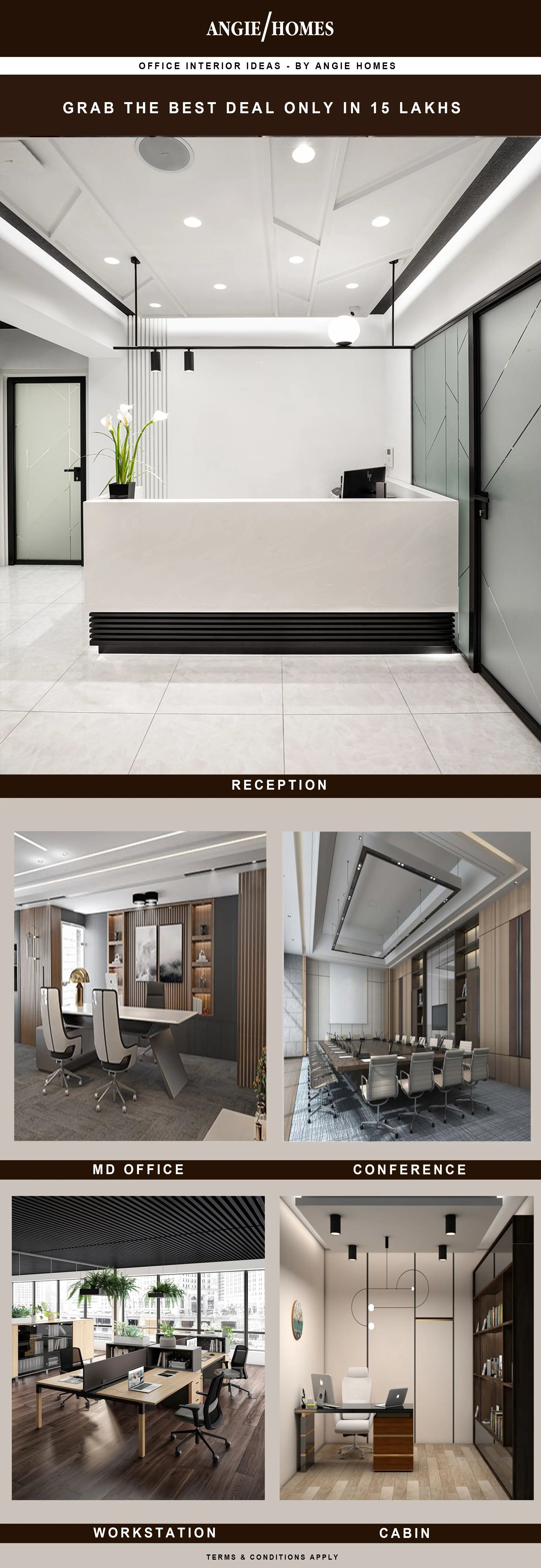 Exclusive Luxury Office Interiors Design by TPA