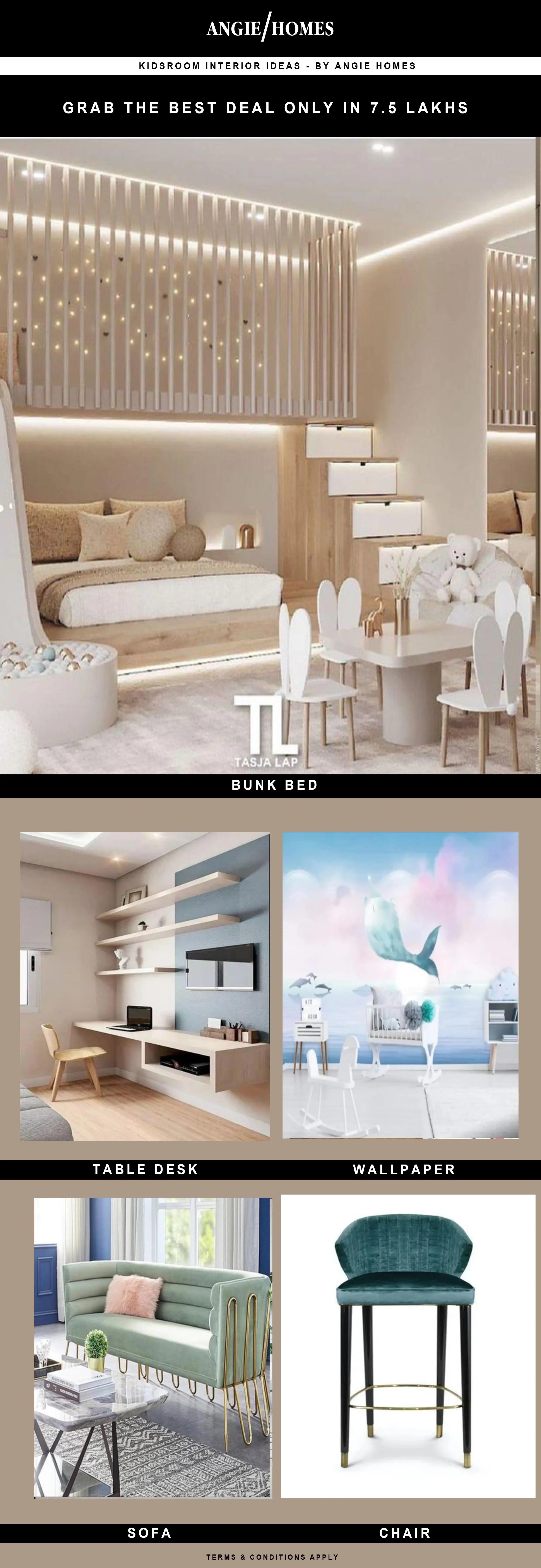 Ana Contemporary Teen Bedroom Design Ideas