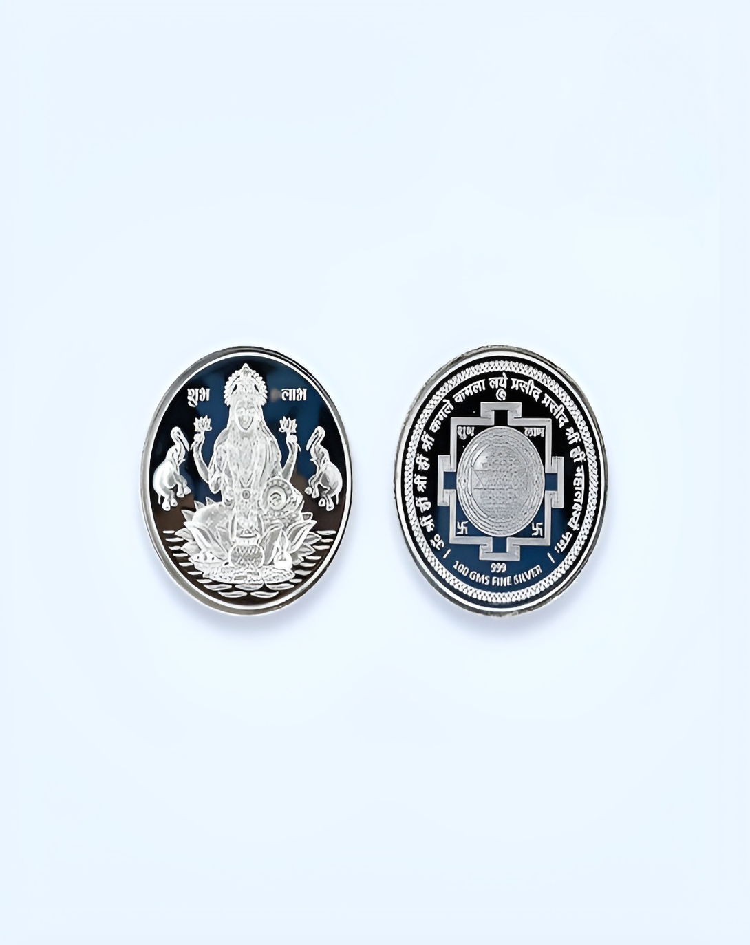 Angelic Lakshmi Silver Coin - Angie Homes Silverware