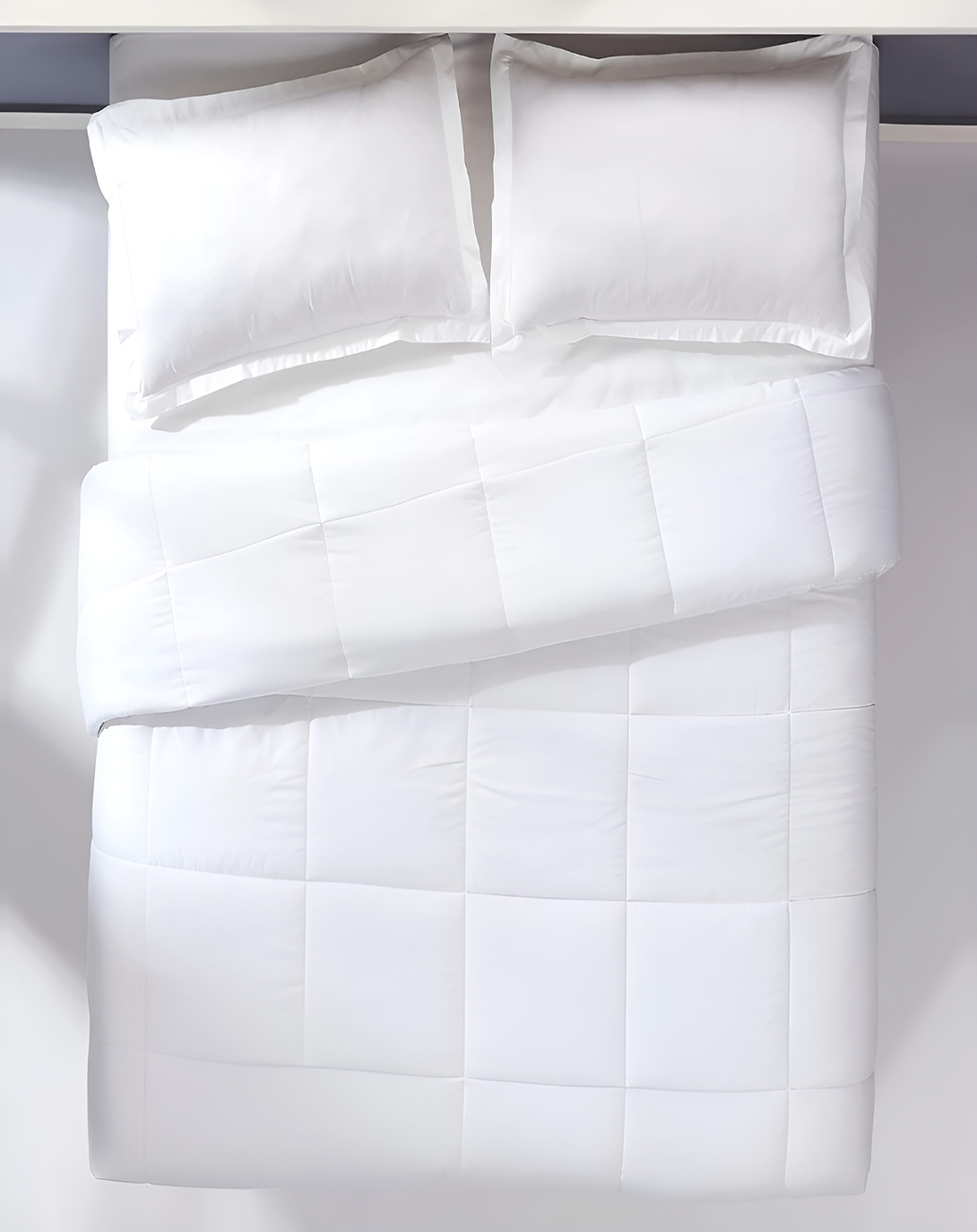 Angie Beautiful White Bed Set (4 pcs)