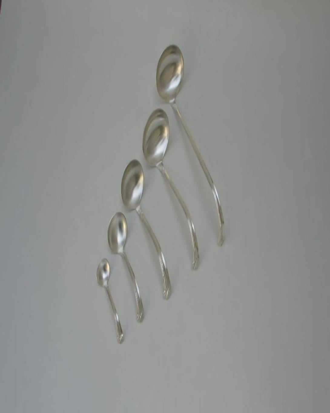 Arakan 5 Set of Silver Plated Spoon ANGIE HOMES